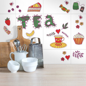 Teatime Sticker Küche