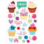 Cupcake Aufkleber Sticker